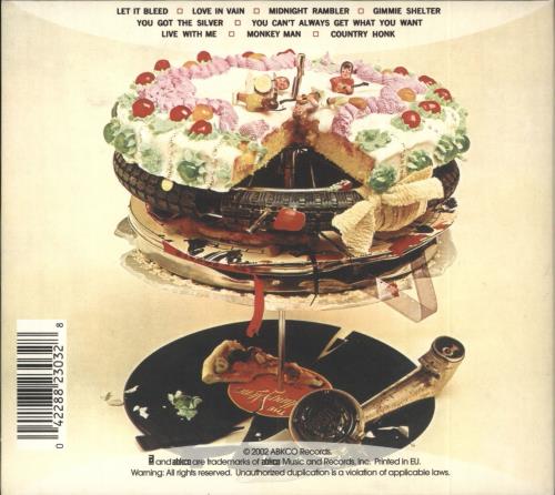 The Rolling Stones Let It Bleed + Certificate UK super audio